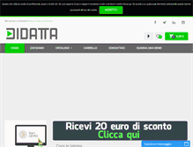 Tablet Screenshot of didatta.com